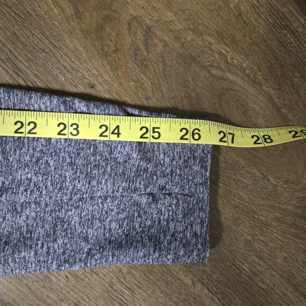 Lululemon Surge Warm Long Sleeve Shirt Heathered Grey Buttery Soft Stretch Sz L - Picture 5 of 9